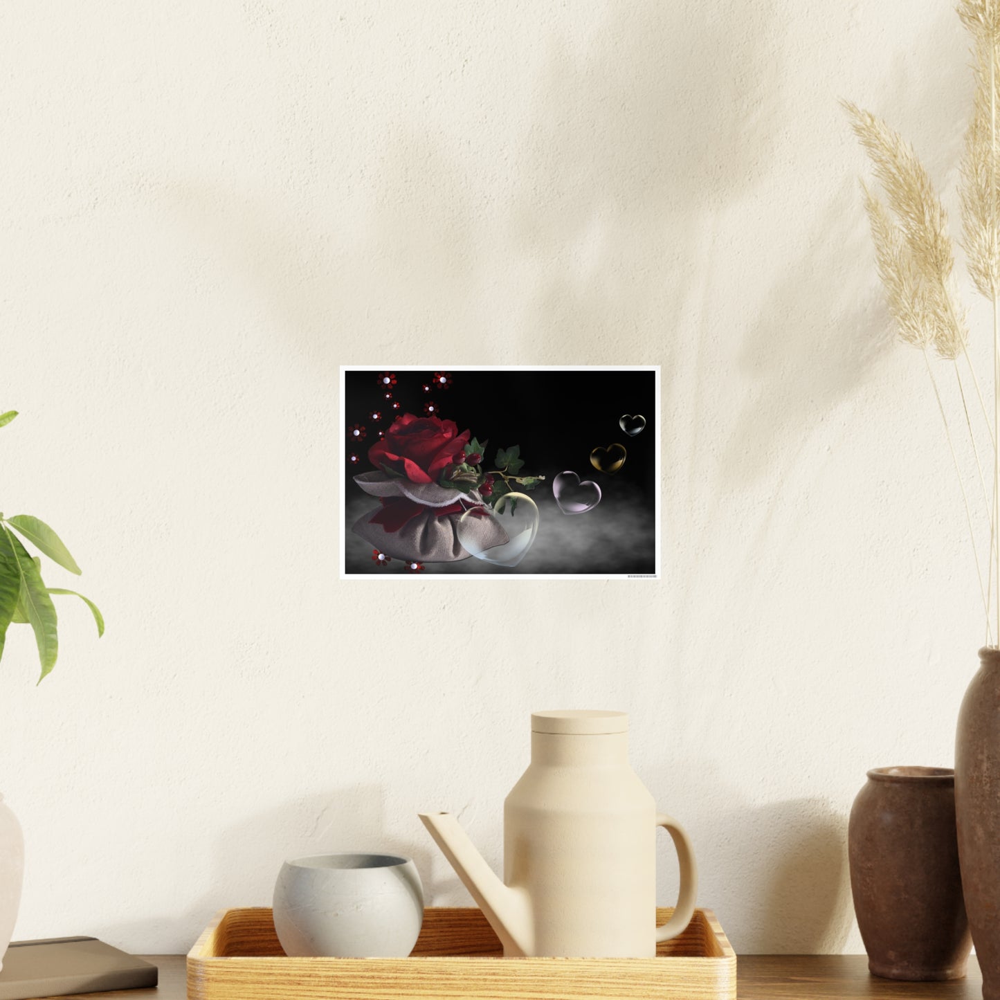 Rose Photo Art Paper Posters