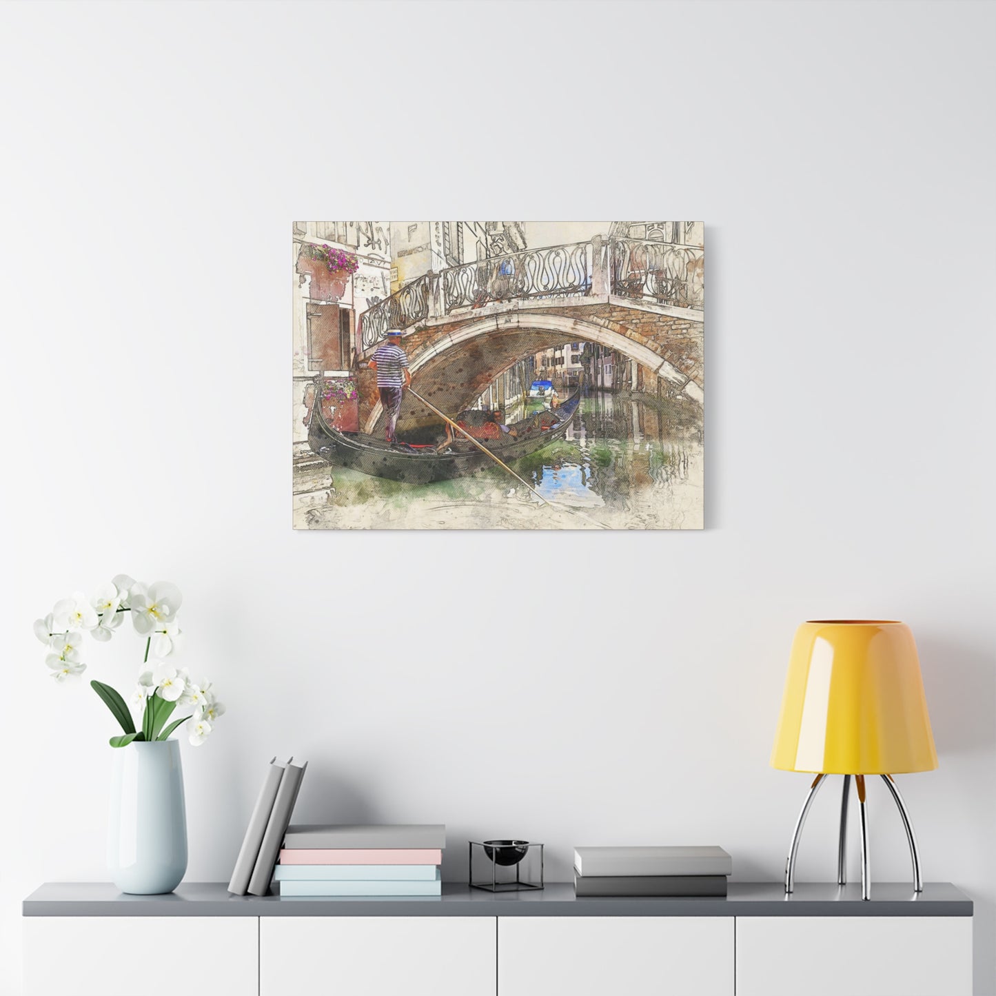 Gondola Matte Canvas, Stretched, 1.25"
