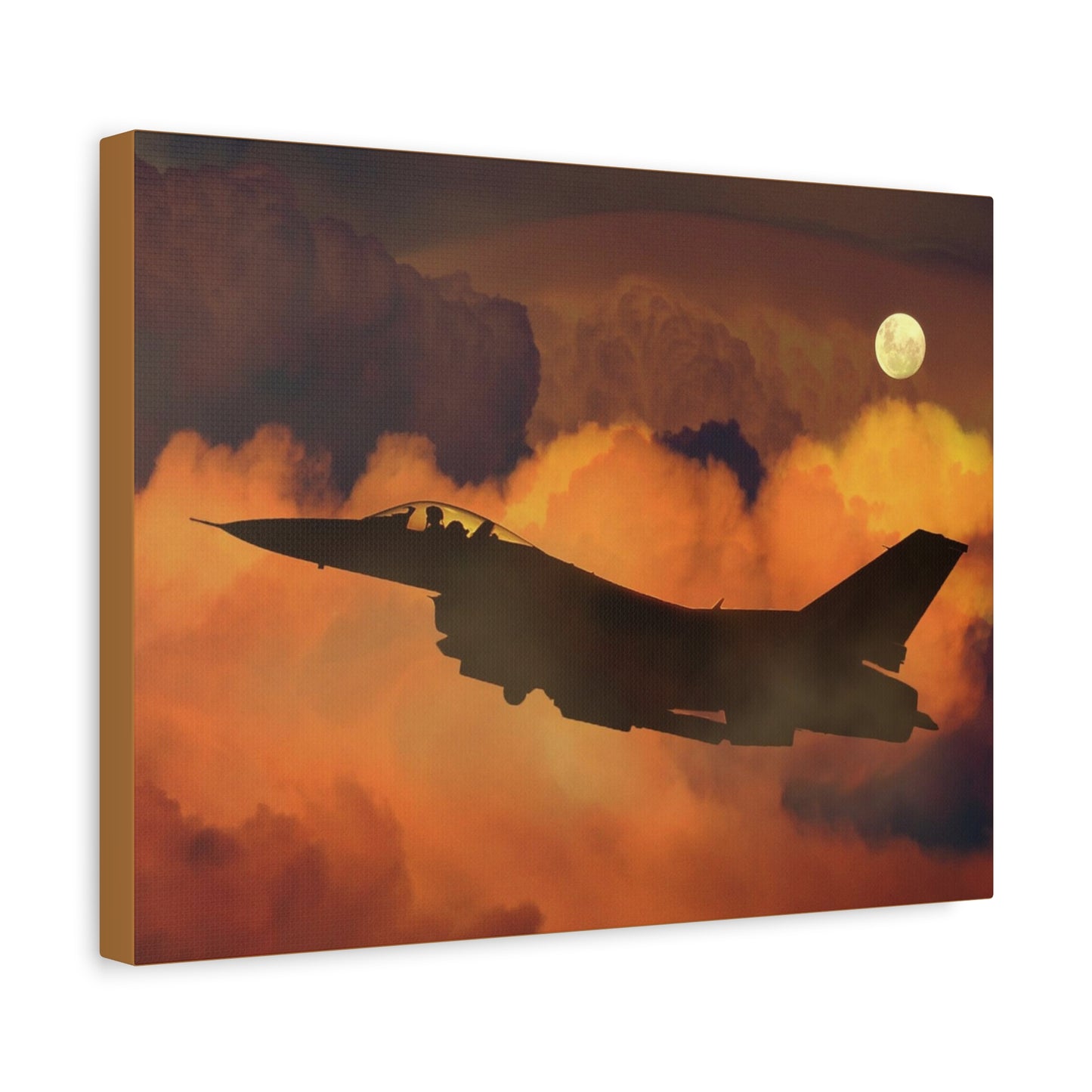 Jet Fighter Matte Canvas, Stretched, 1.25"