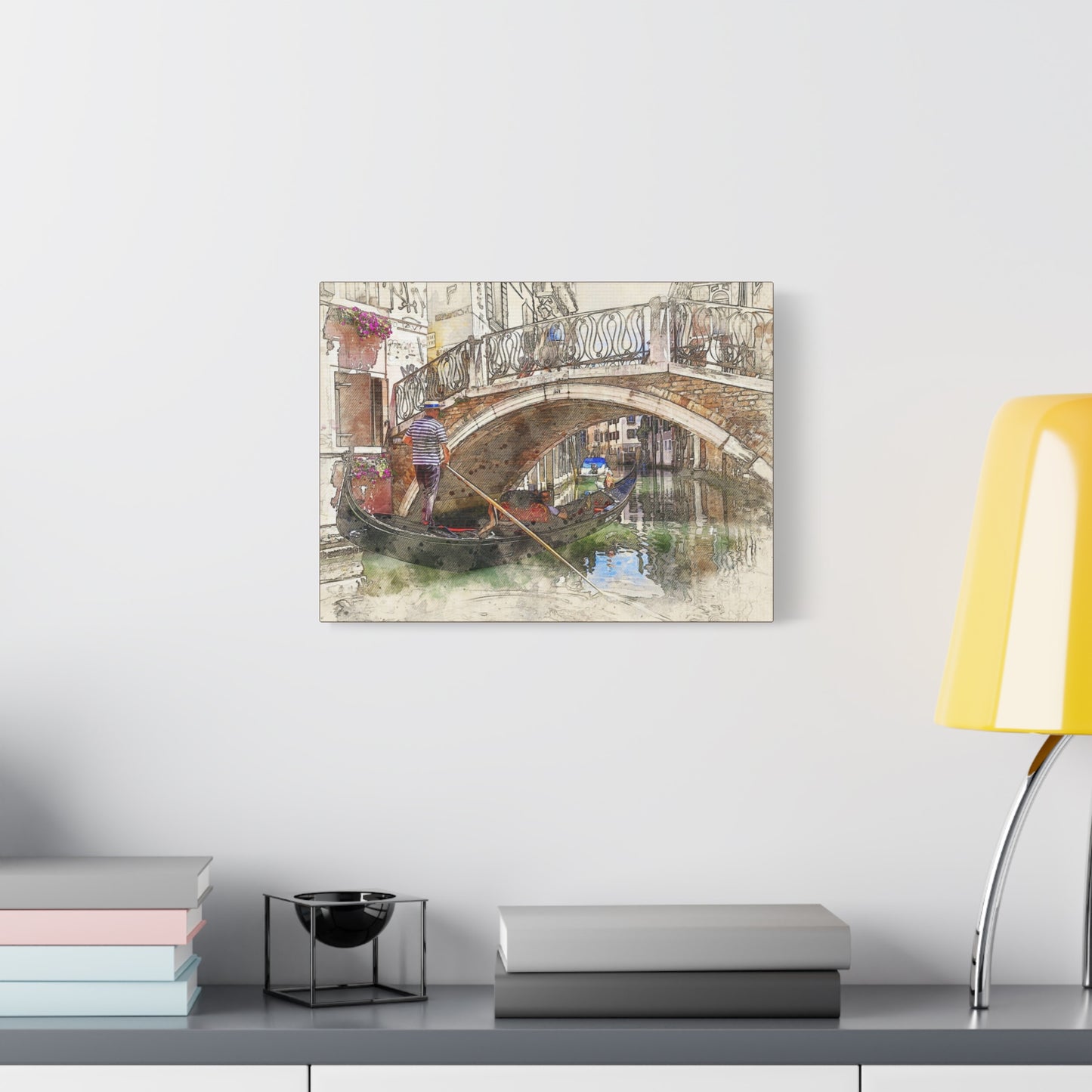 Gondola Matte Canvas, Stretched, 1.25"