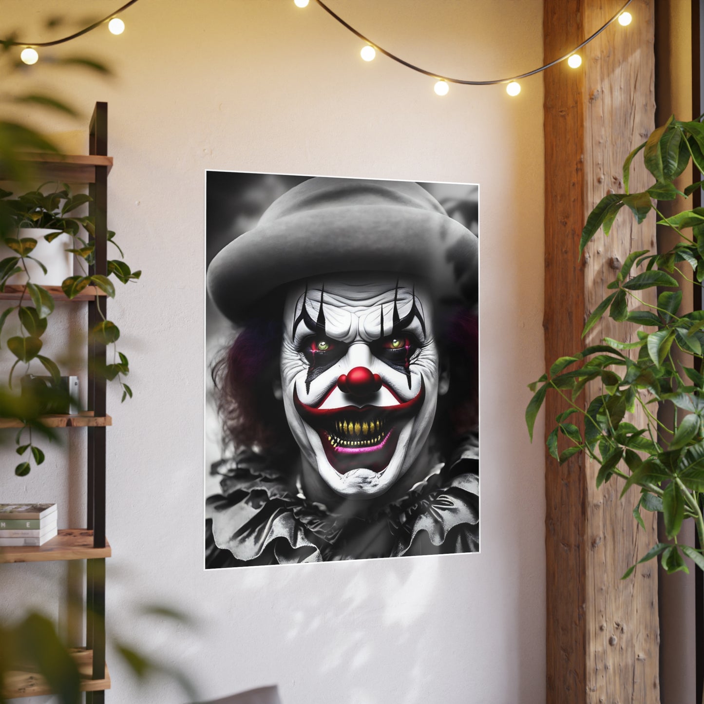 Clown AI Gen Photo Art Paper Posters