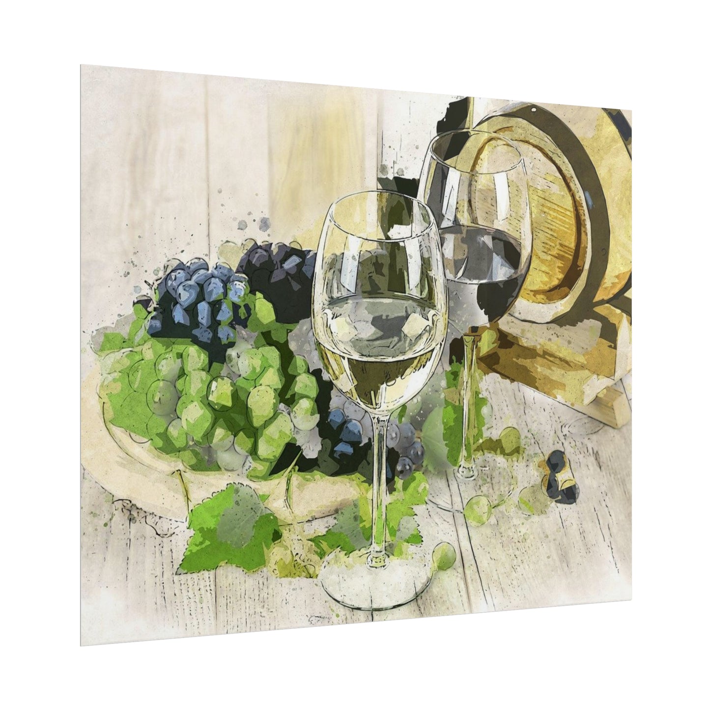 Wine Rolled Posters