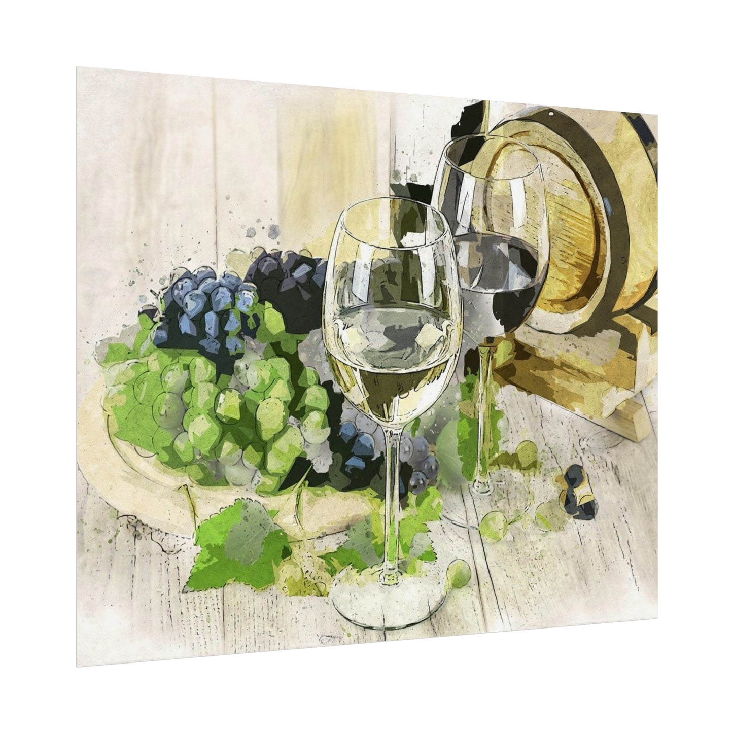Wine Rolled Posters