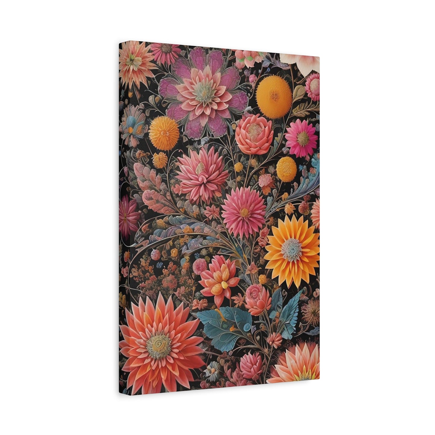 Flowers AI Gen Matte Canvas, Stretched, 1.25"