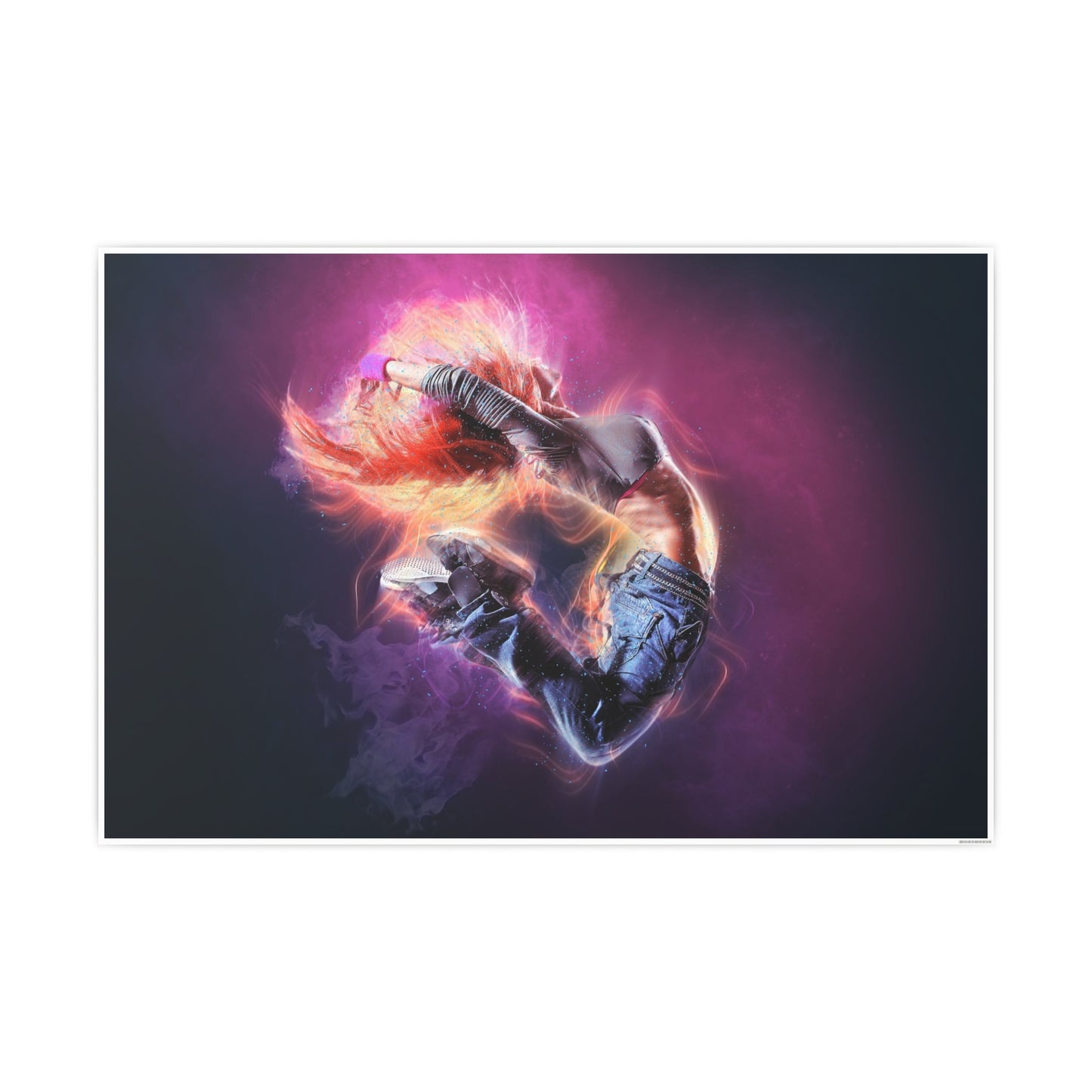 Woman Photo Art Paper Posters