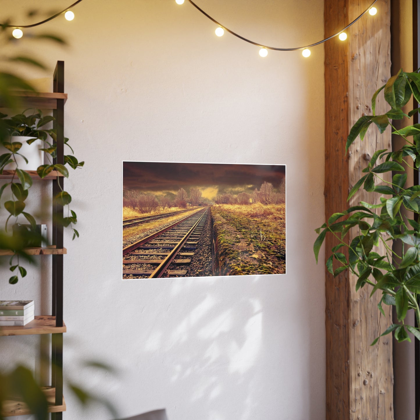 Tracks Photo Art Paper Posters