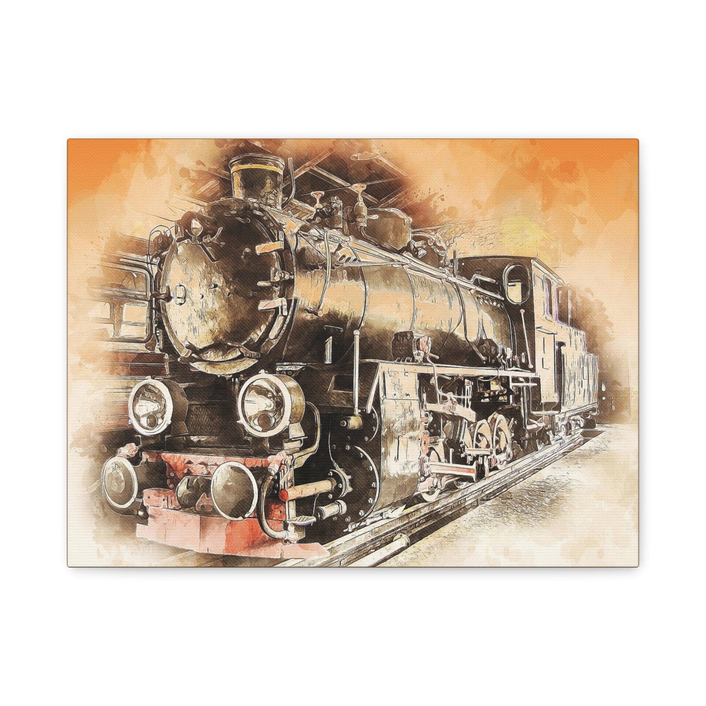 Locomotive Matte Canvas, Stretched, 1.25"