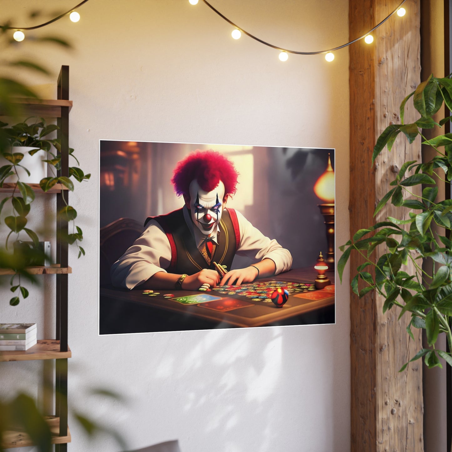 Clown AI Gen Photo Art Paper Posters