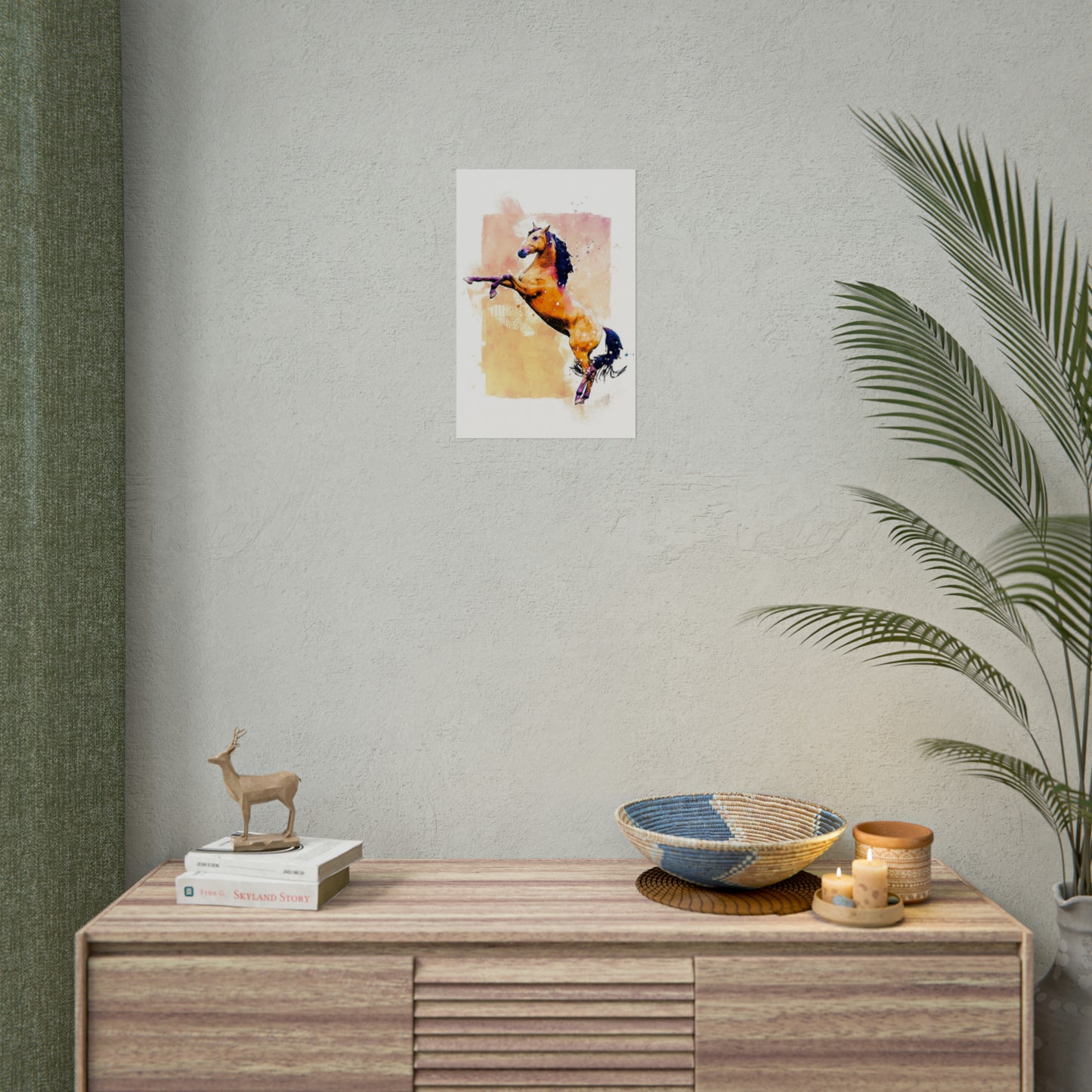 Horse Rolled Posters