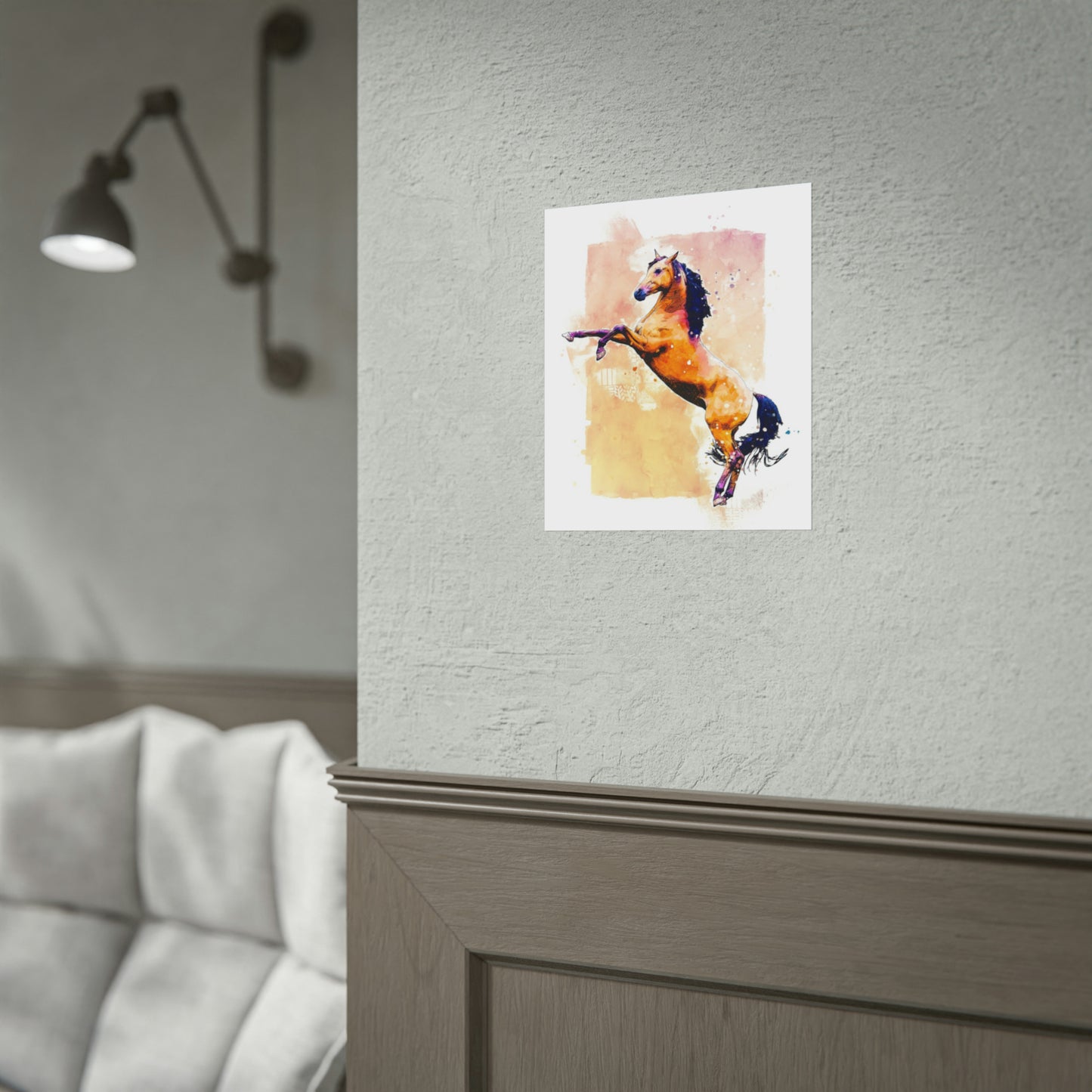 Horse Rolled Posters