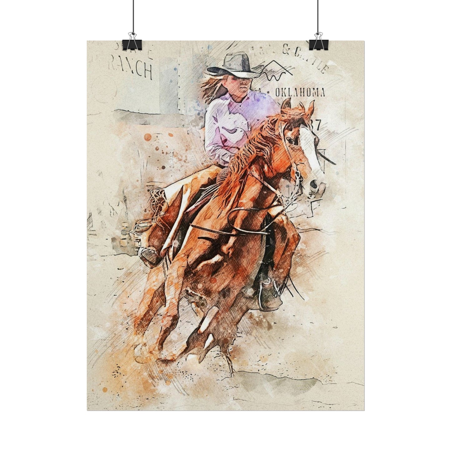 Rodeo Rolled Posters