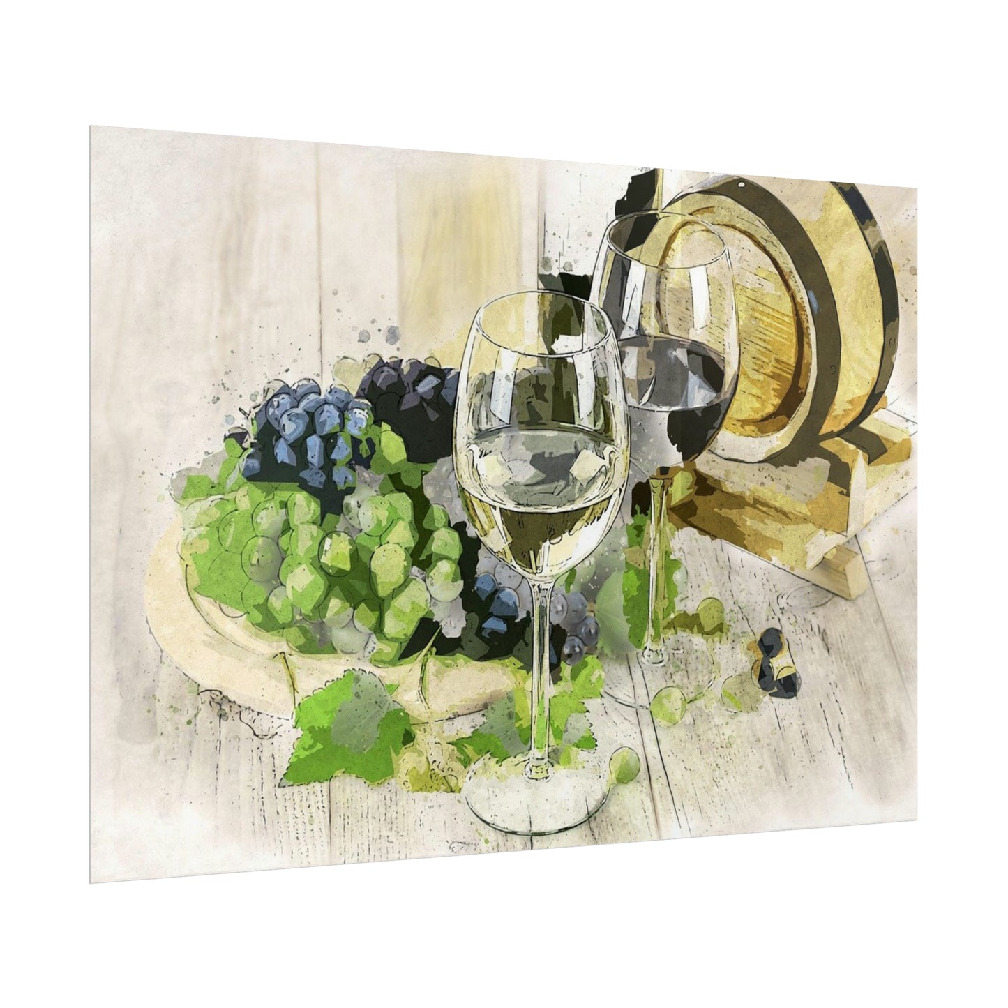 Wine Rolled Posters