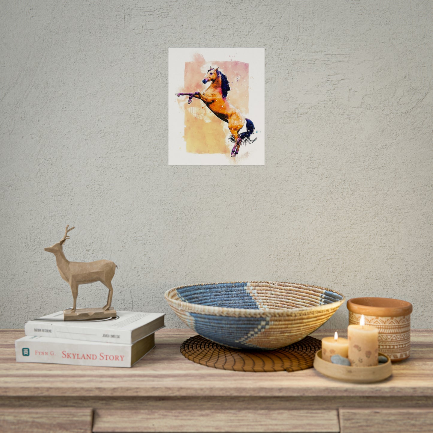 Horse Rolled Posters