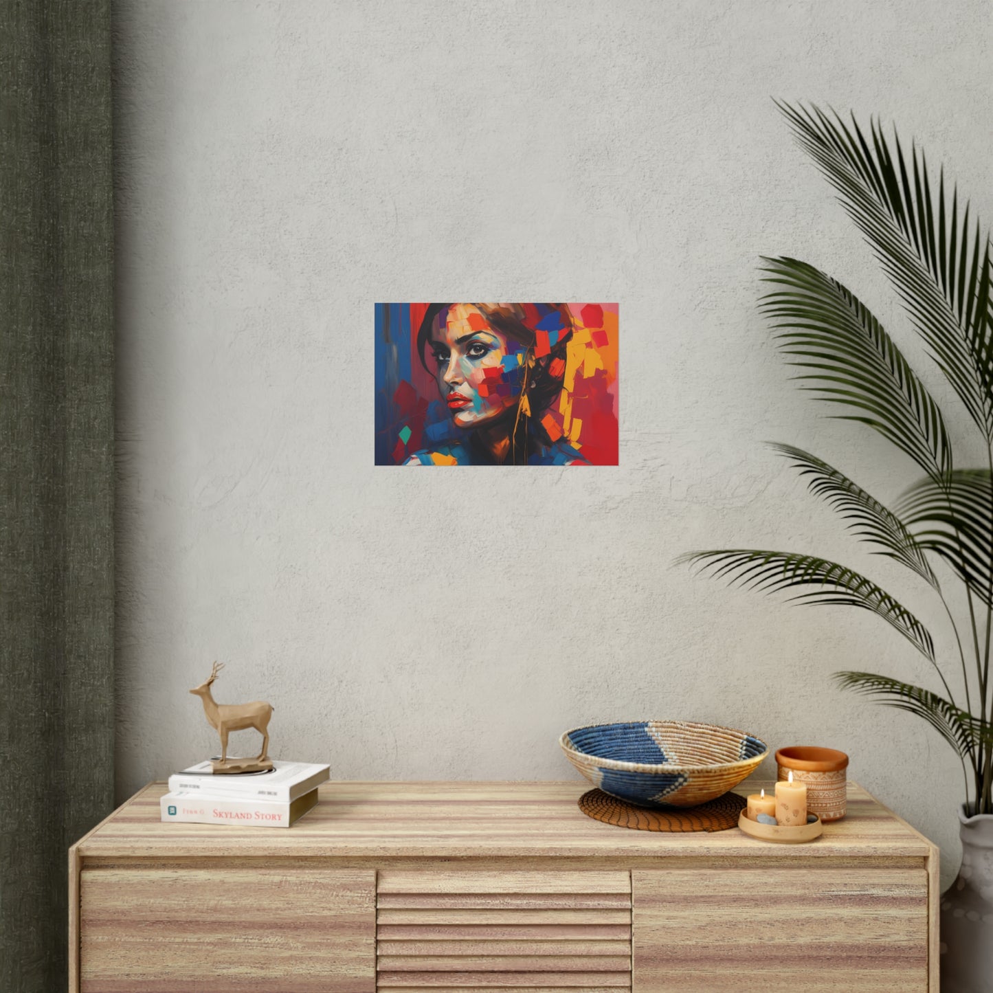 Woman AI Gen Rolled Posters