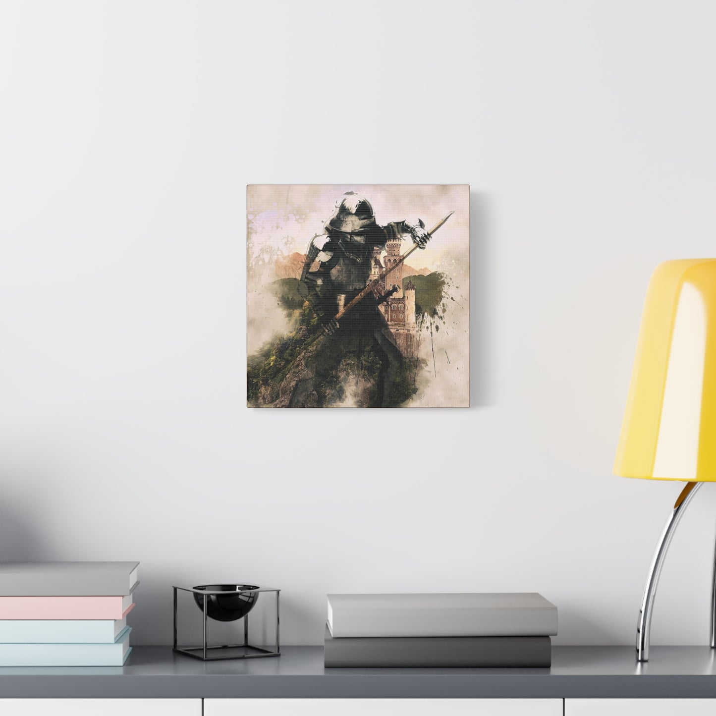 Medieval Knight Matte Canvas, Stretched, 1.25"