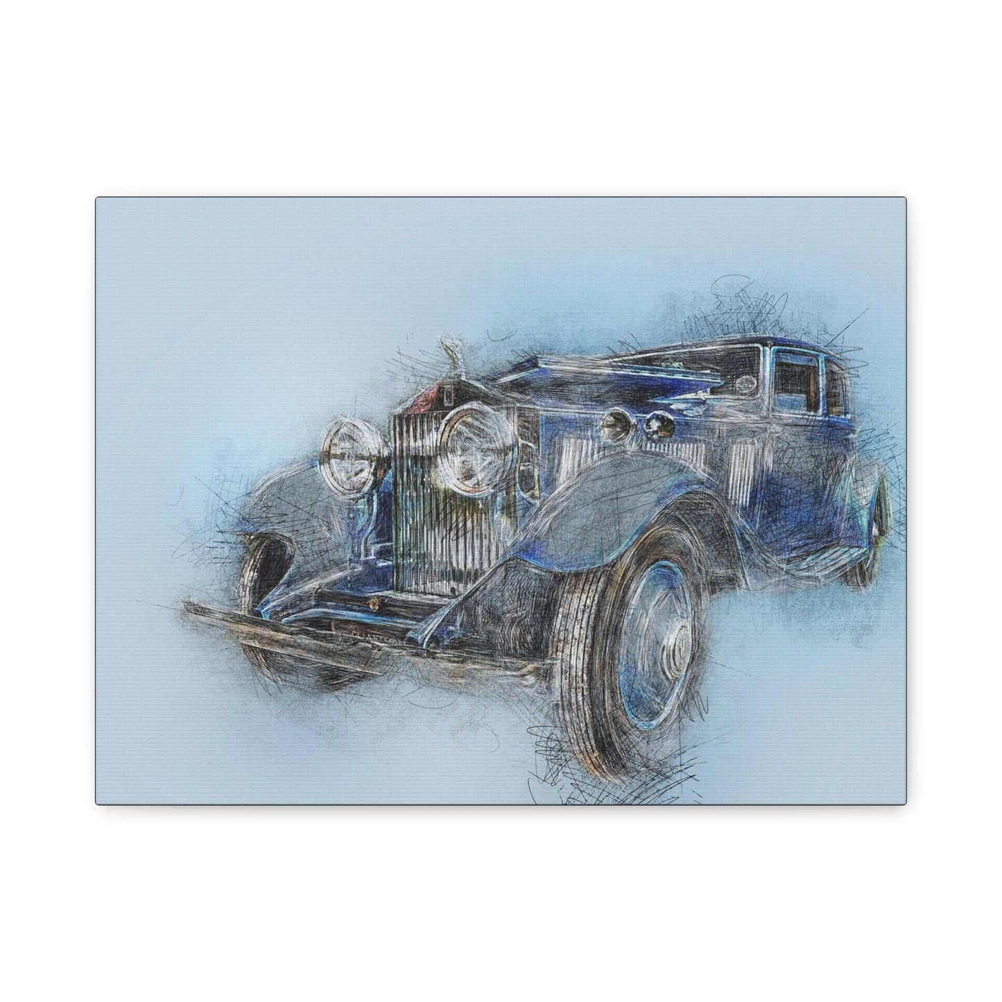 Old Car Matte Canvas, Stretched, 1.25"
