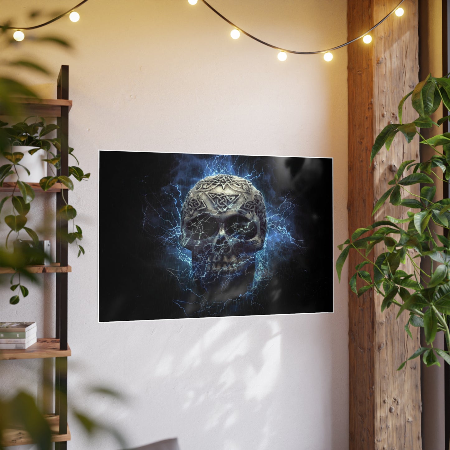 Skull Photo Art Paper Posters