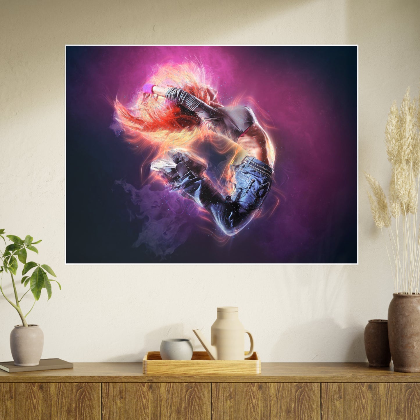 Woman Photo Art Paper Posters