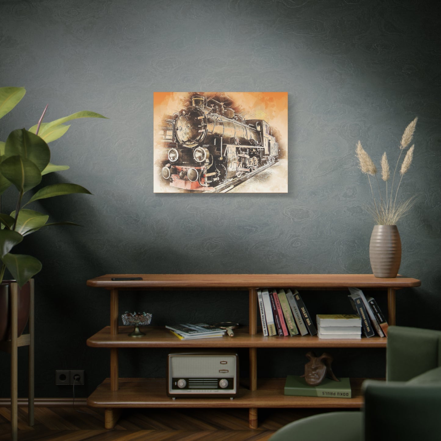 Locomotive Matte Canvas, Stretched, 1.25"
