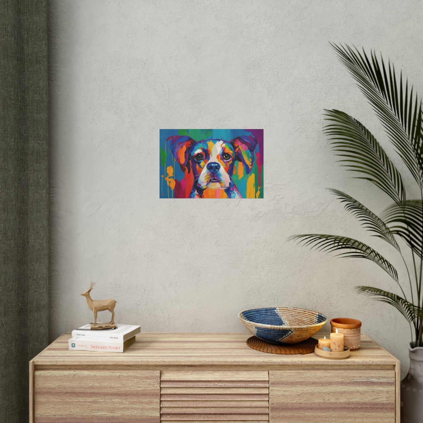 Dog AI Gen Rolled Posters