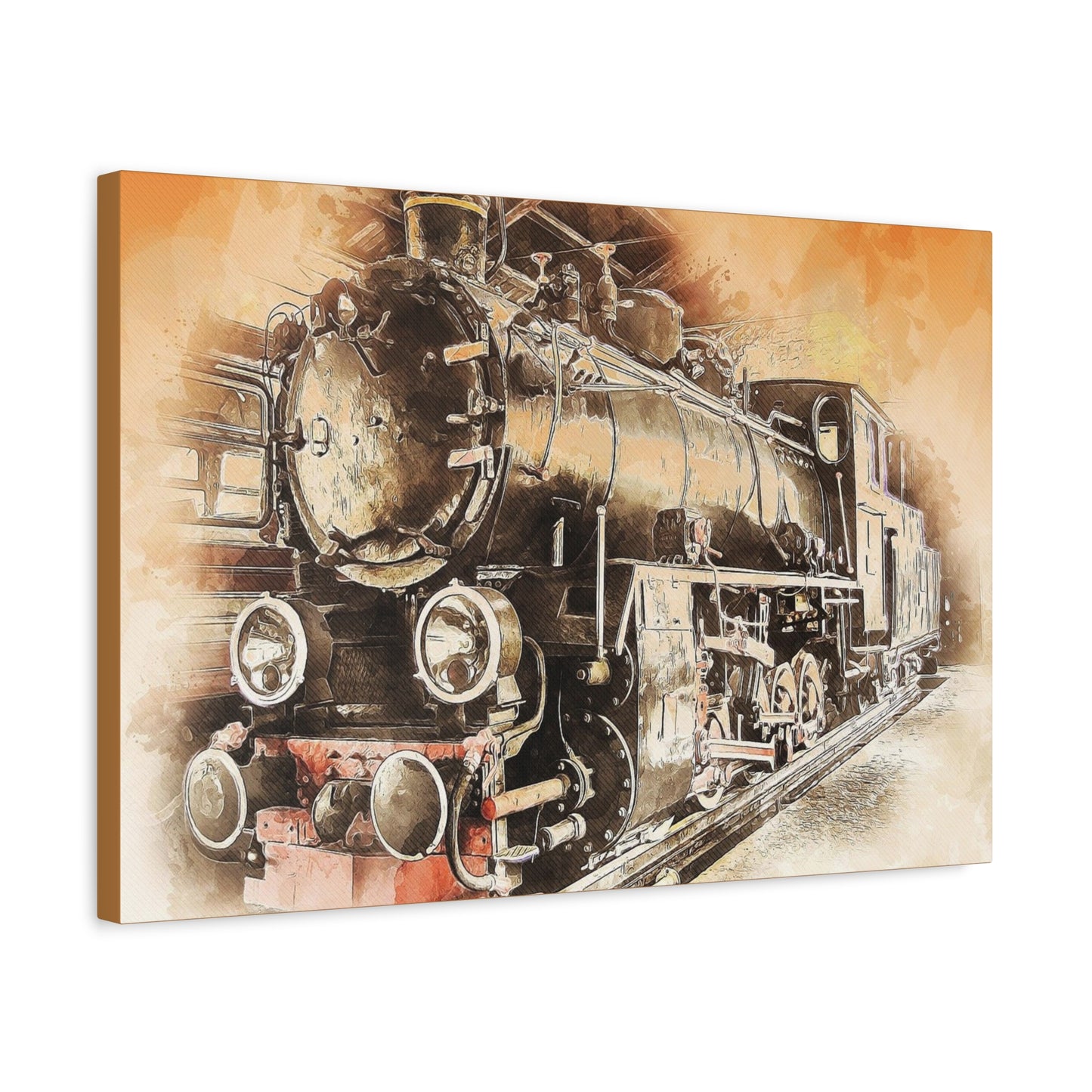 Locomotive Matte Canvas, Stretched, 1.25"
