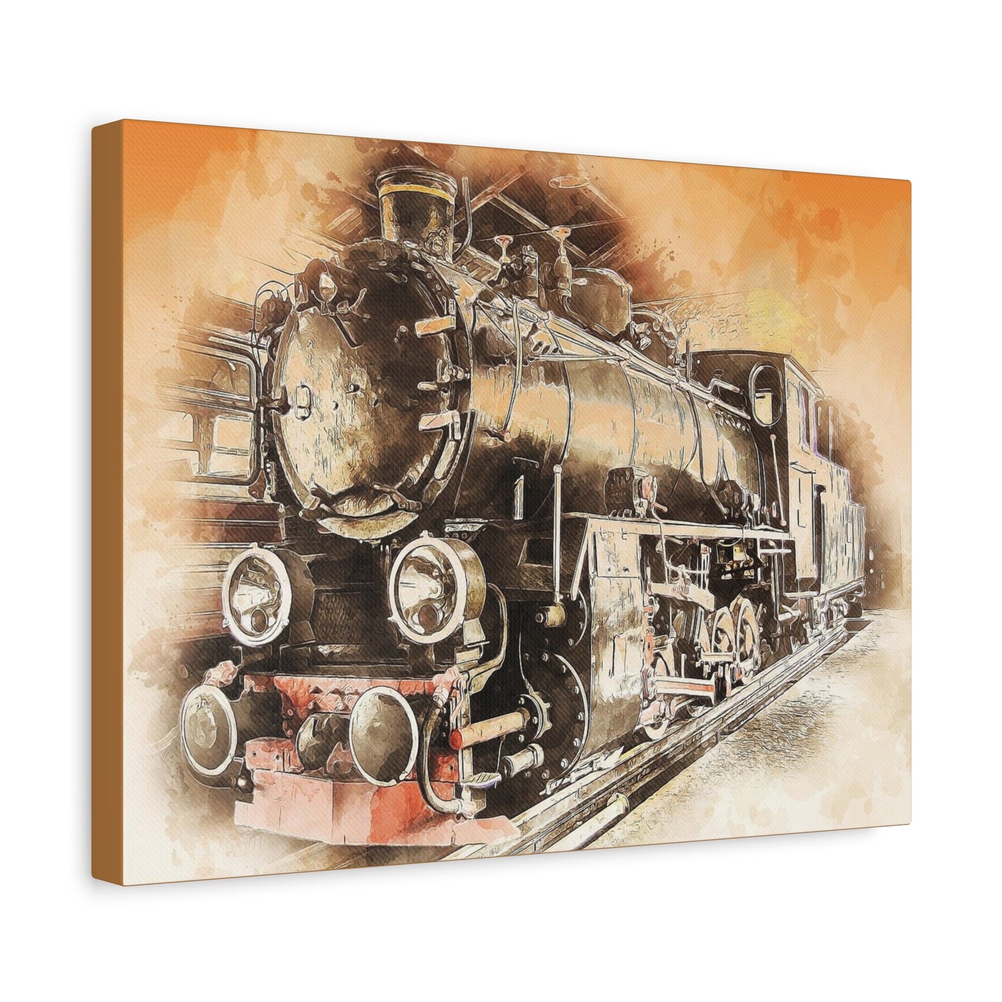 Locomotive Matte Canvas, Stretched, 1.25"