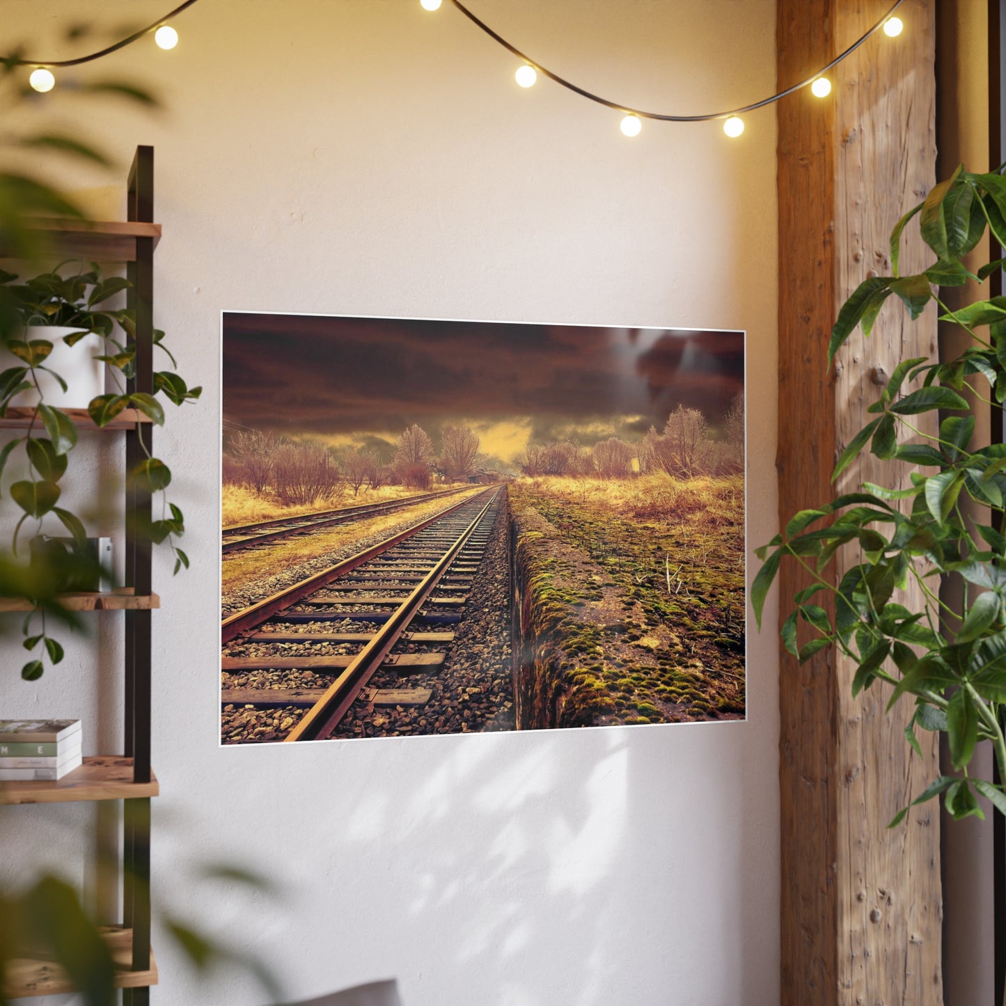Tracks Photo Art Paper Posters