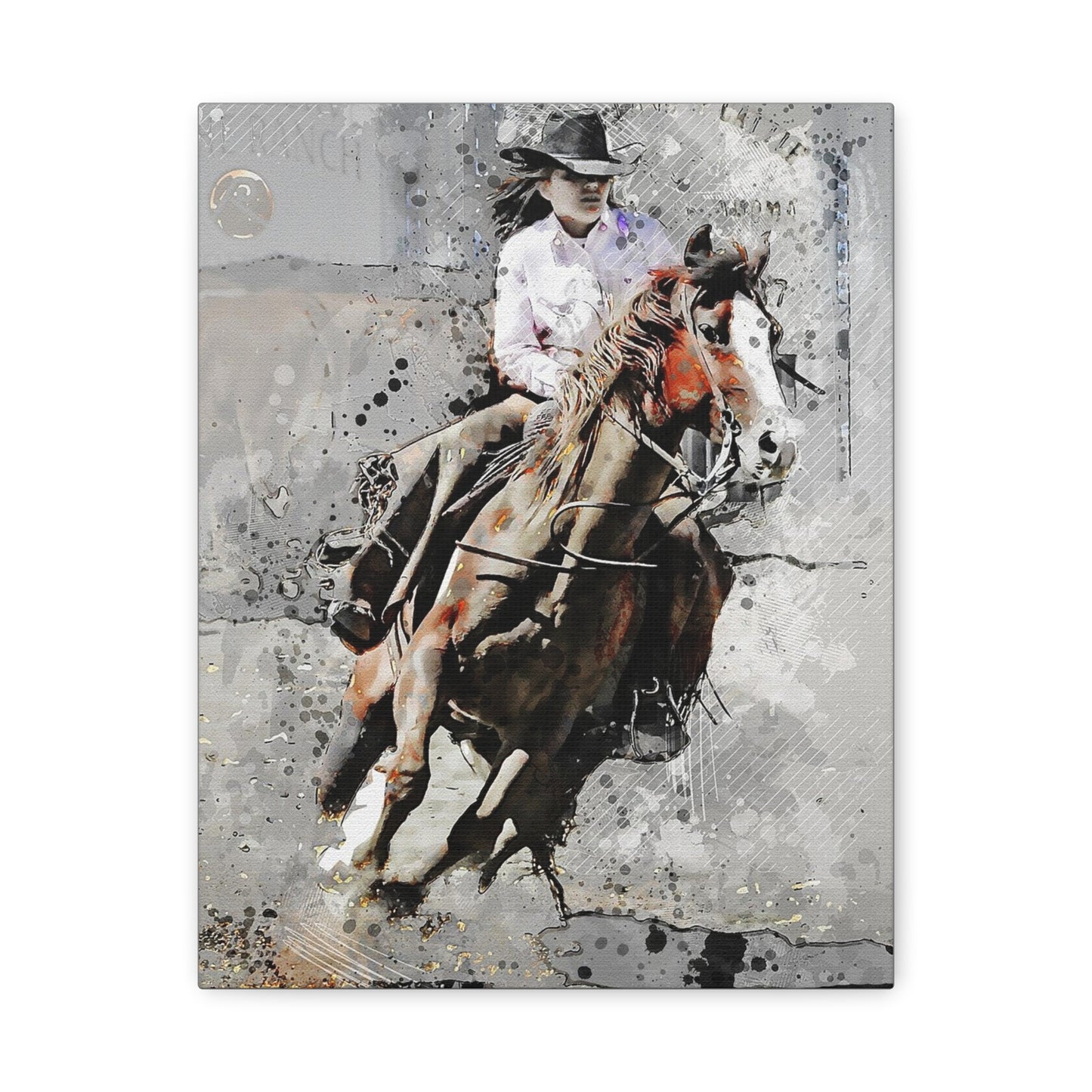 Rodeo Matte Canvas, Stretched, 1.25"