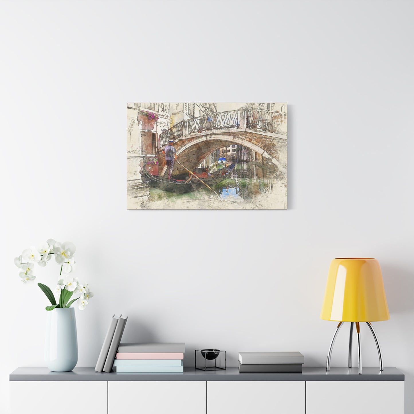 Gondola Matte Canvas, Stretched, 1.25"