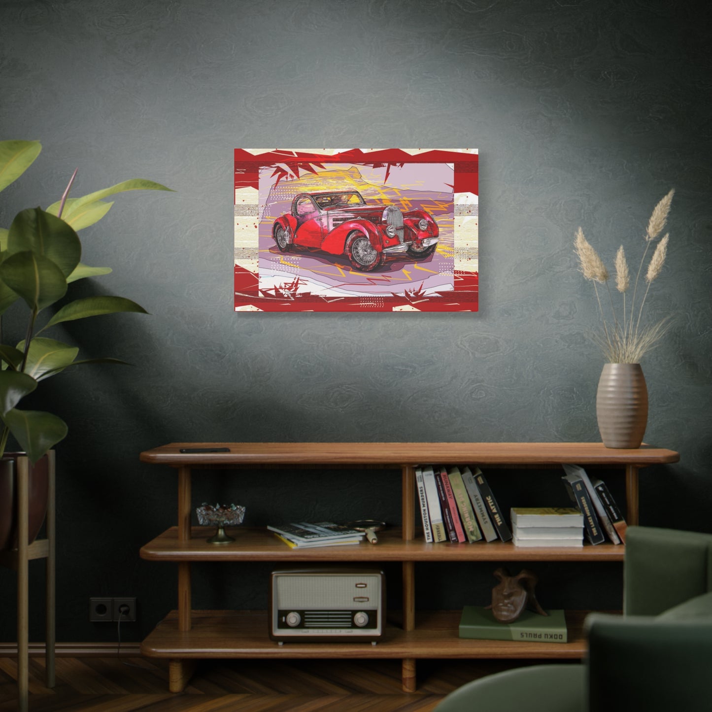 Bugatti Matte Canvas, Stretched, 1.25"