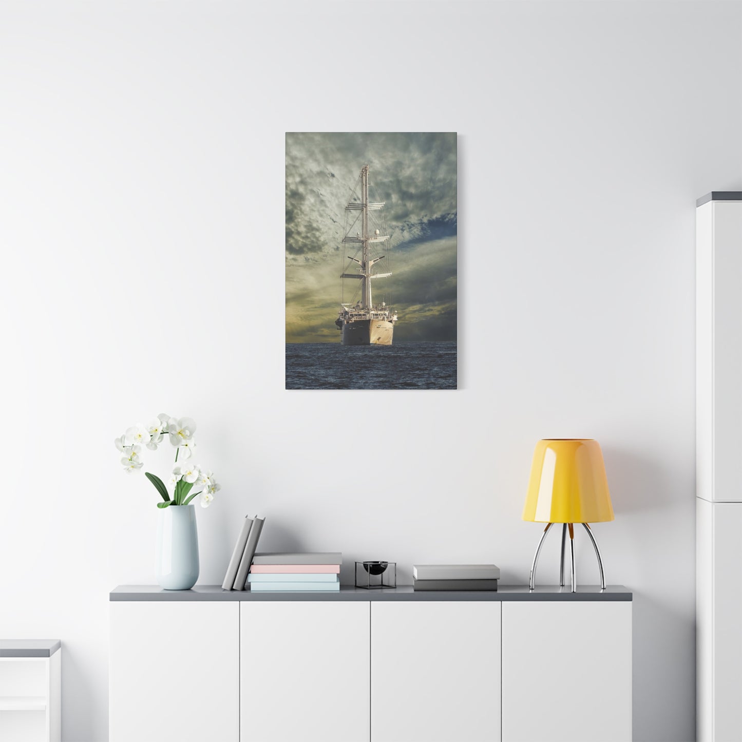 Ship Matte Canvas, Stretched, 1.25"