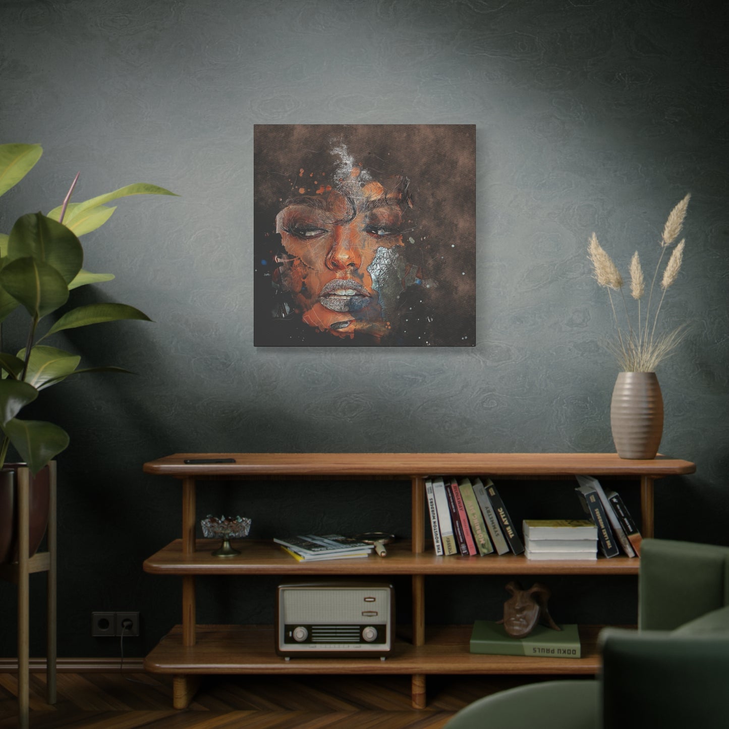 Woman Matte Canvas, Stretched, 1.25"