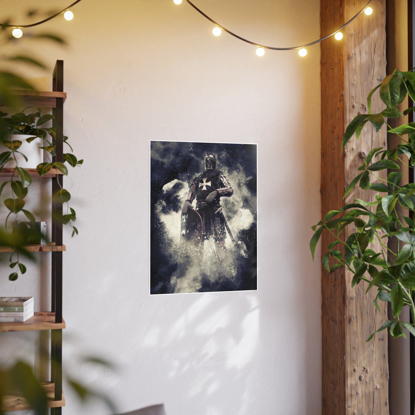 Knight Crusader Photo Art Paper Posters