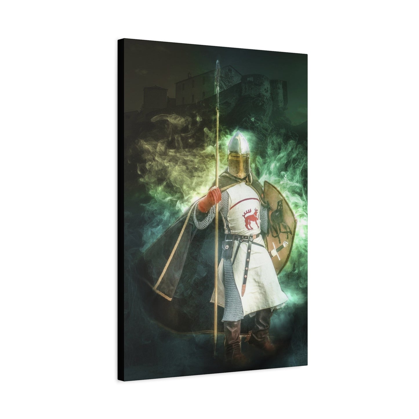 Knight Matte Canvas, Stretched, 1.25"