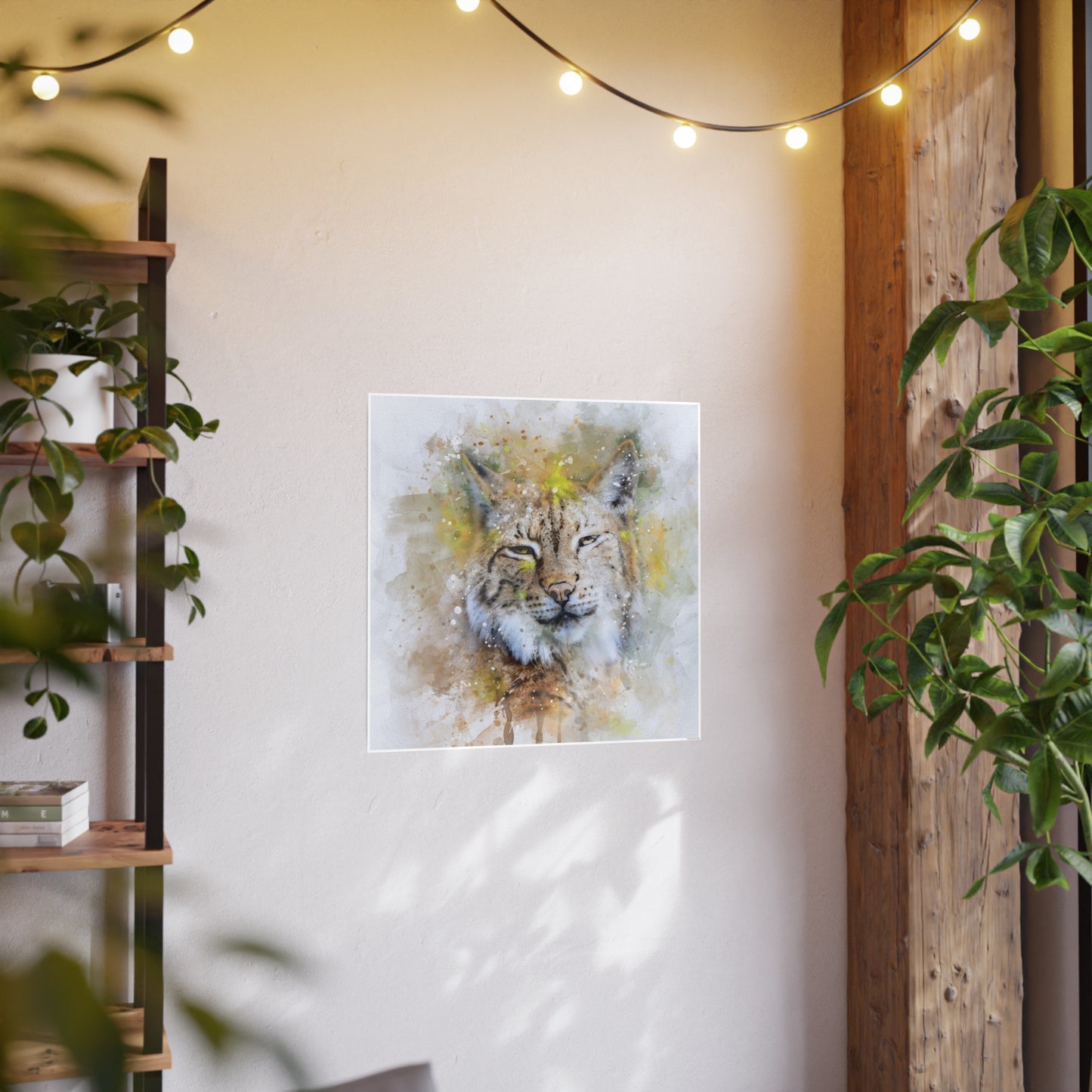 Bobcat Photo Art Paper Posters
