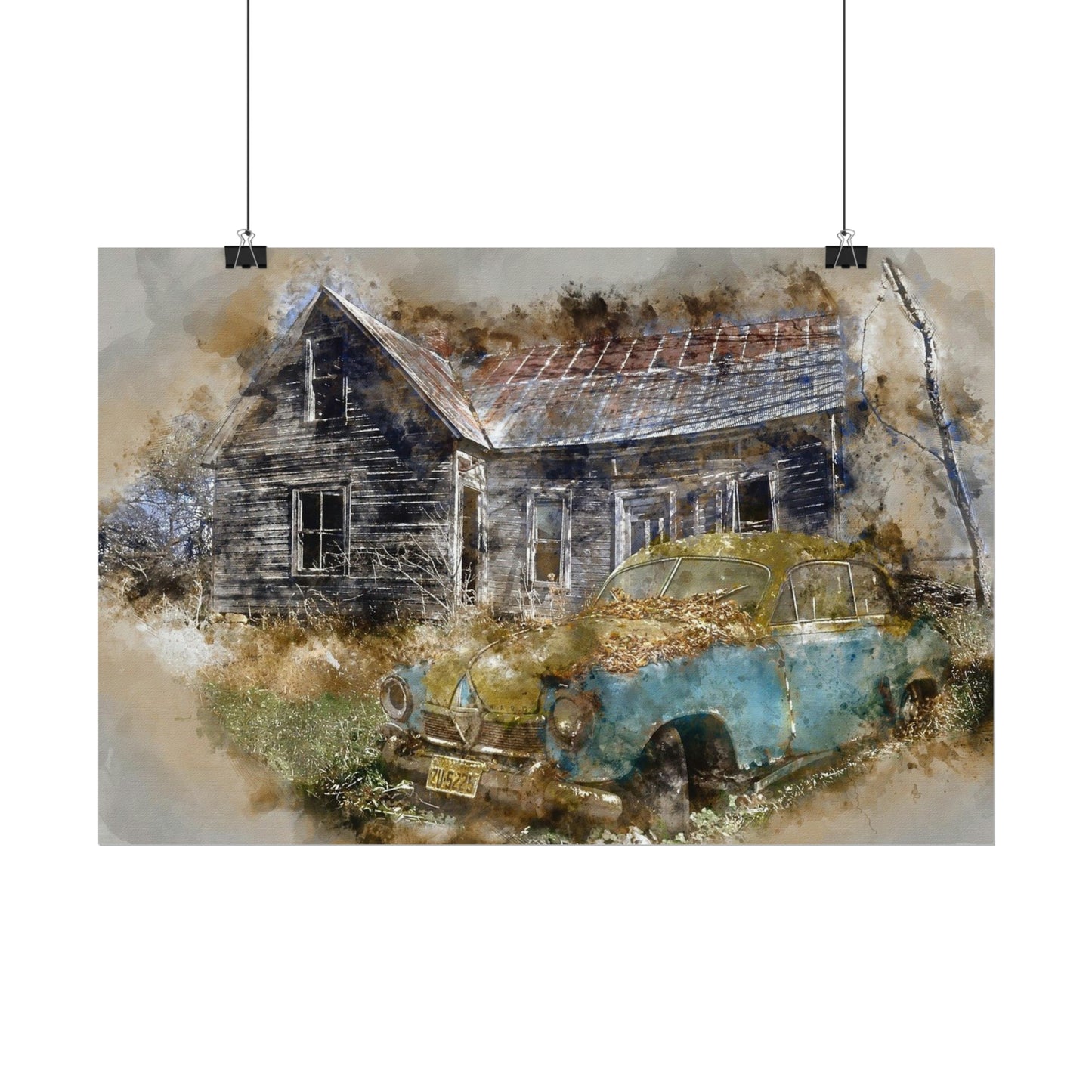 Old Barn Rolled Posters