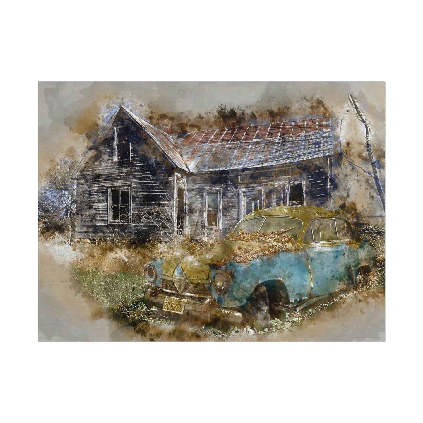Old Barn Rolled Posters