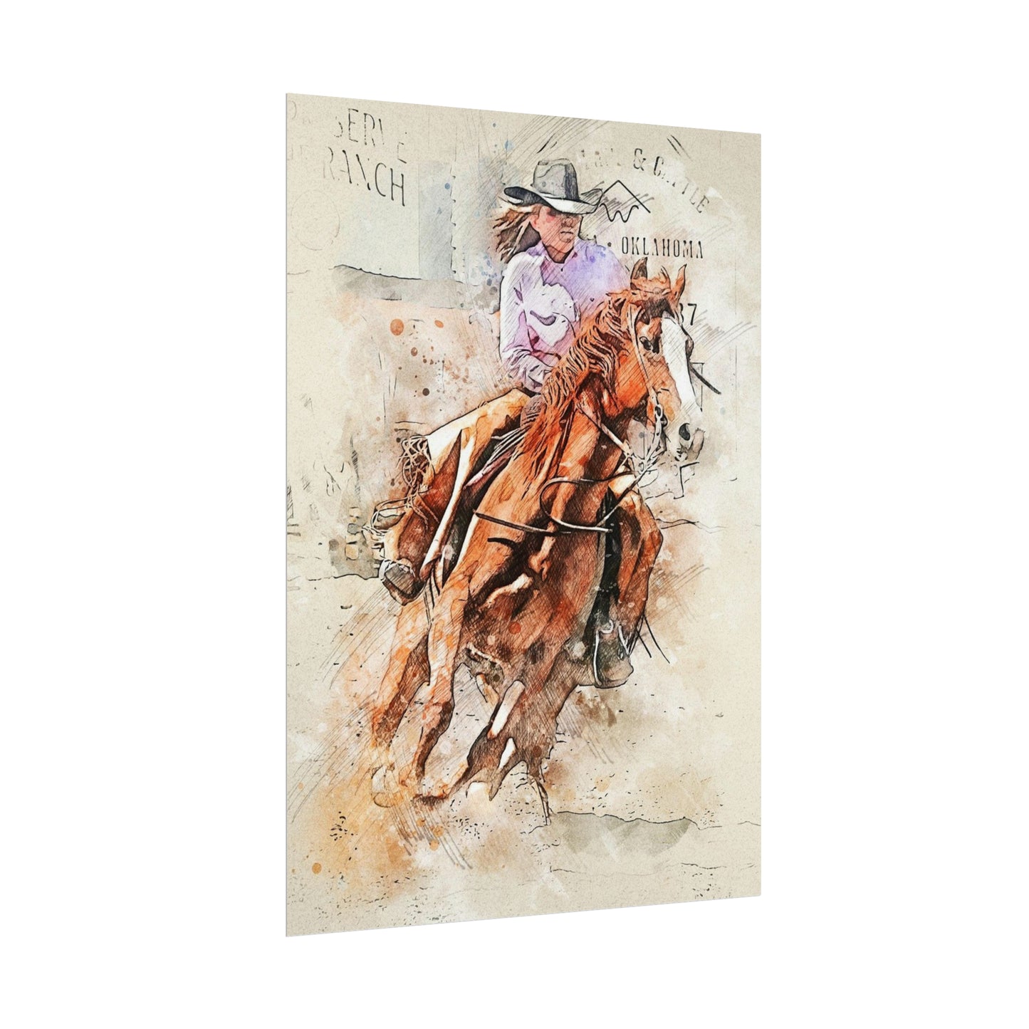 Rodeo Rolled Posters