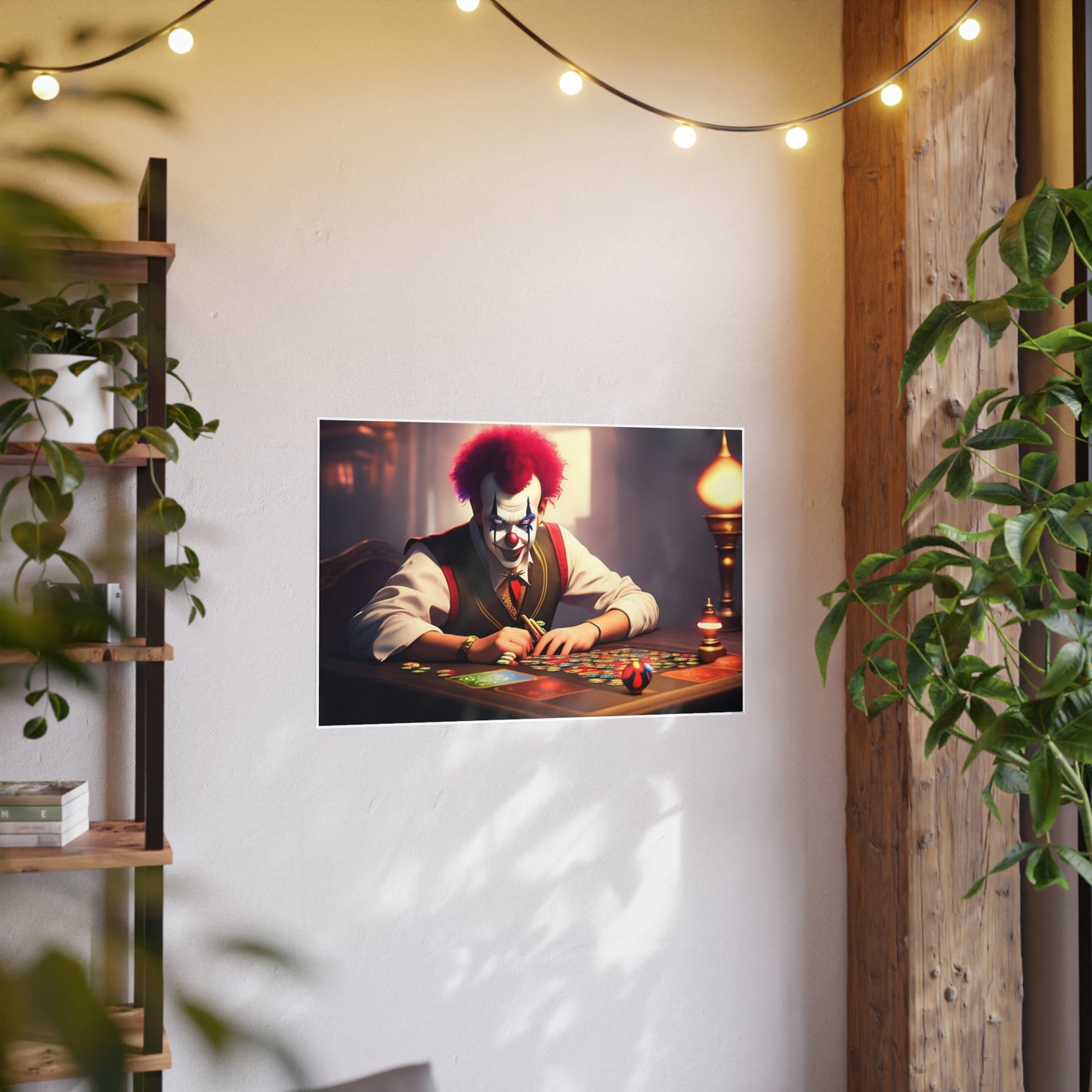 Clown AI Gen Photo Art Paper Posters