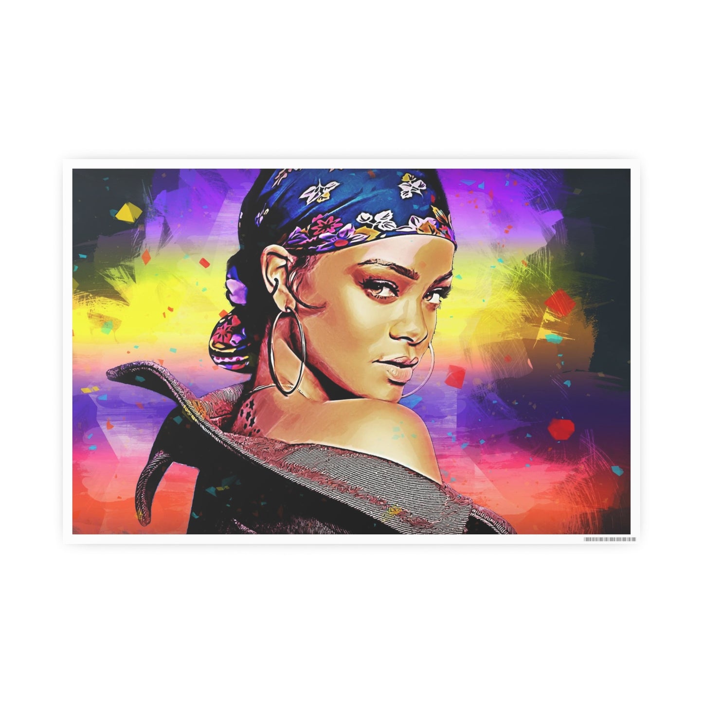 Woman Photo Art Paper Posters