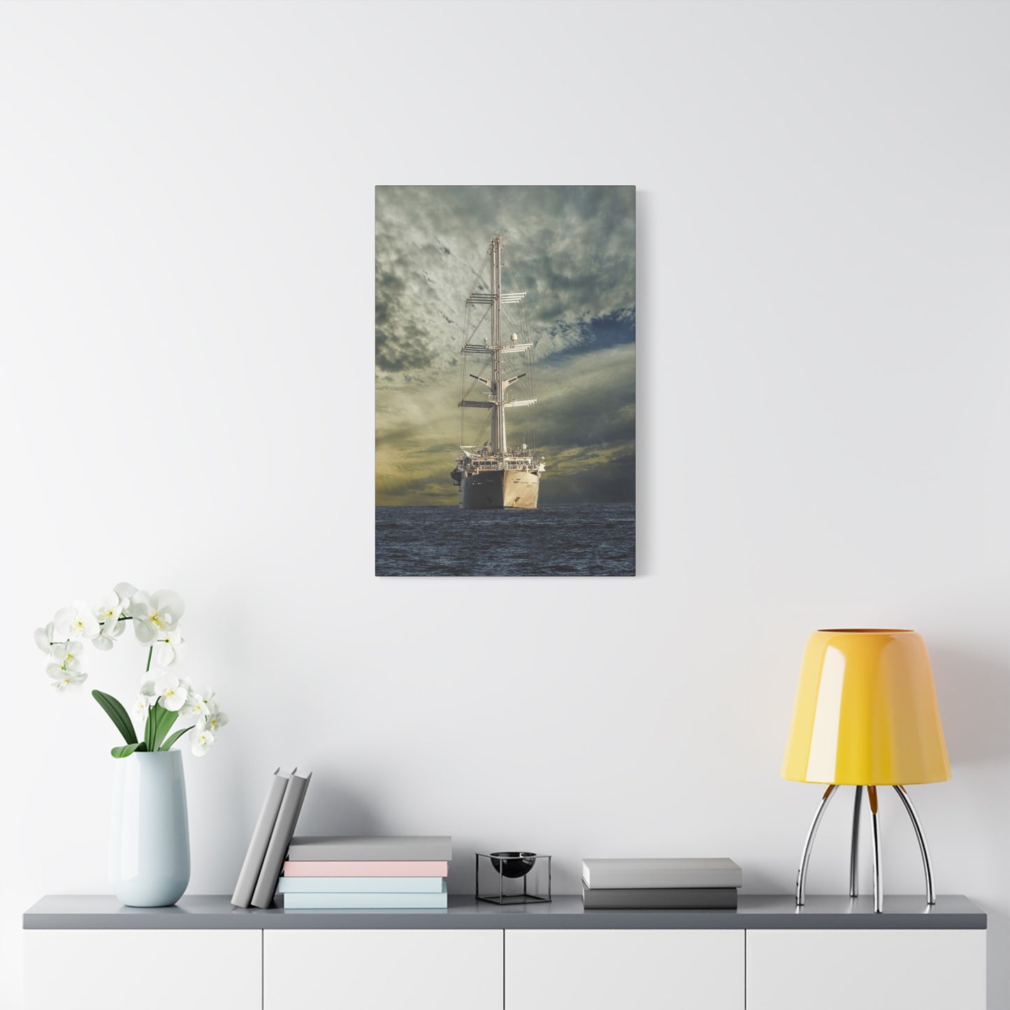 Ship Matte Canvas, Stretched, 1.25"