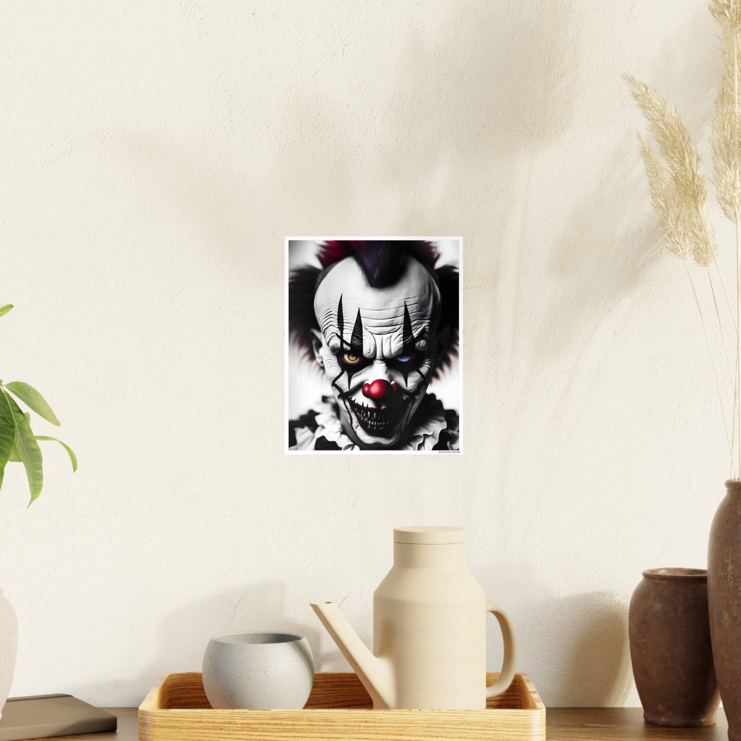 Clown AI Gen Photo Art Paper Posters