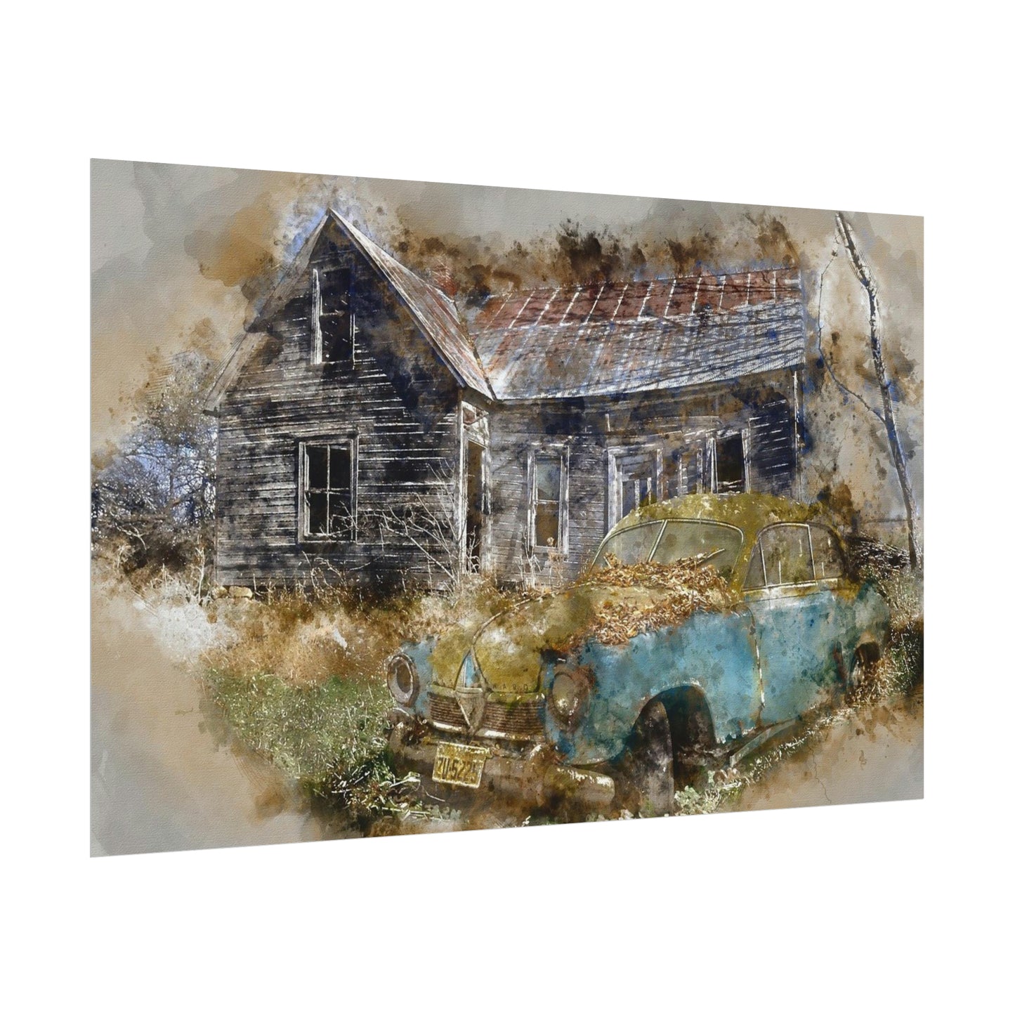 Old Barn Rolled Posters