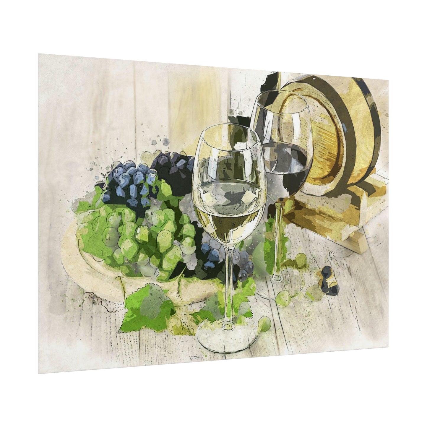 Wine Rolled Posters