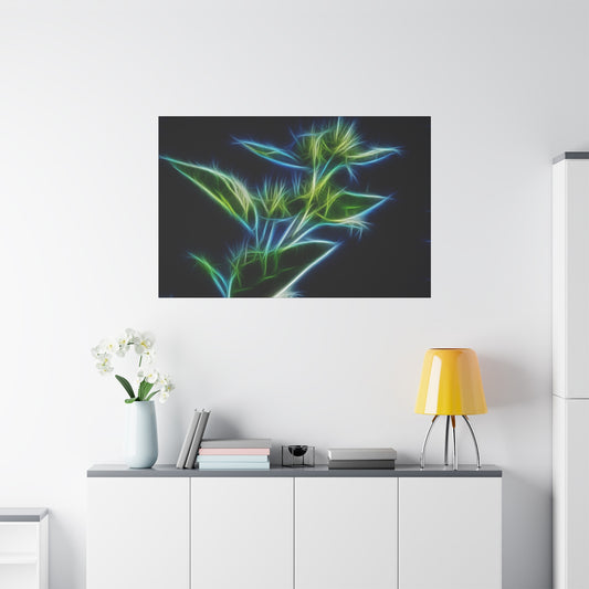 Flowers Matte Canvas, Stretched, 1.25"