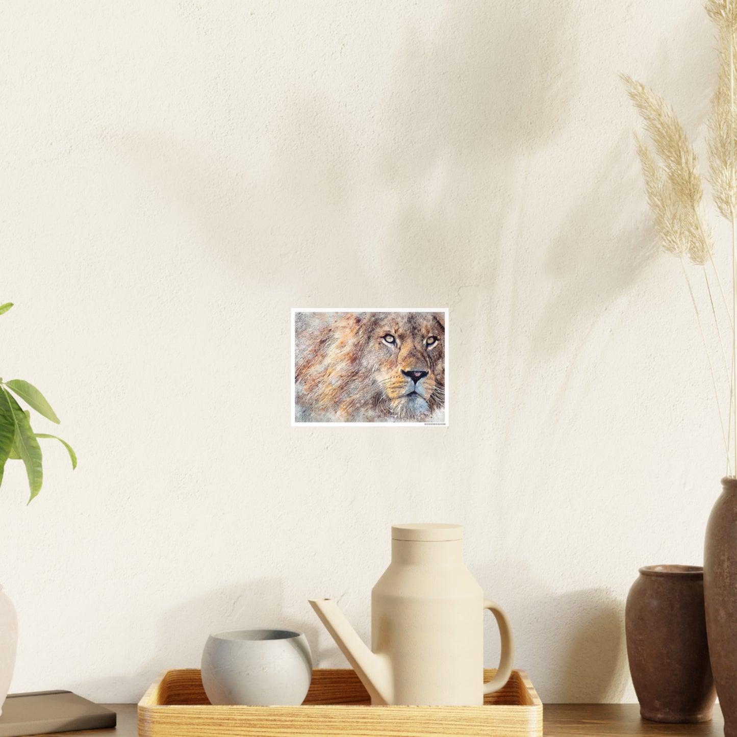 Lion Photo Art Paper Posters