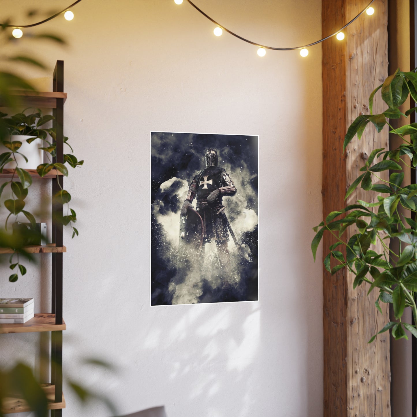 Knight Crusader Photo Art Paper Posters