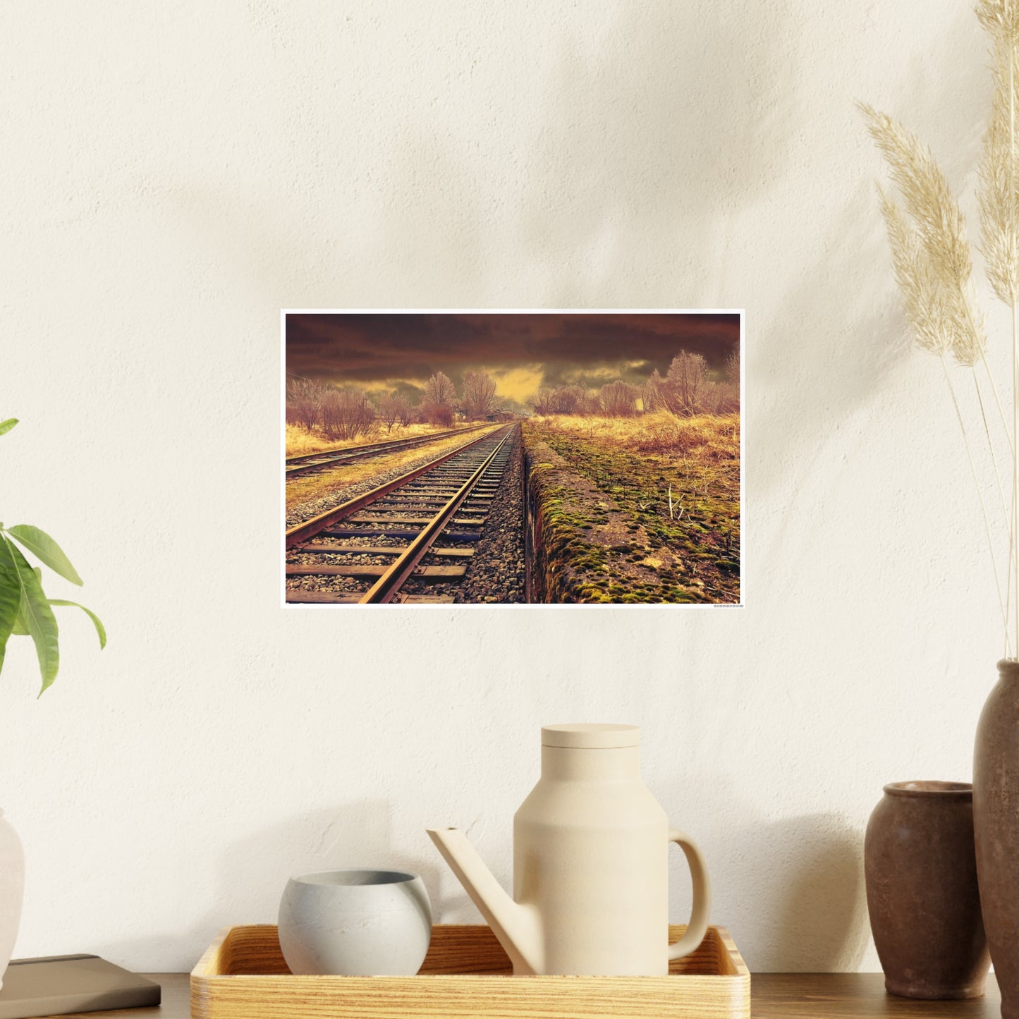 Tracks Photo Art Paper Posters