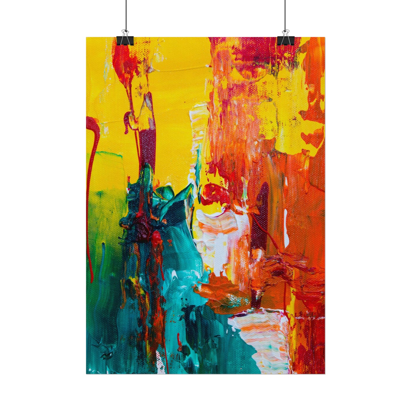 Abstract Rolled Posters