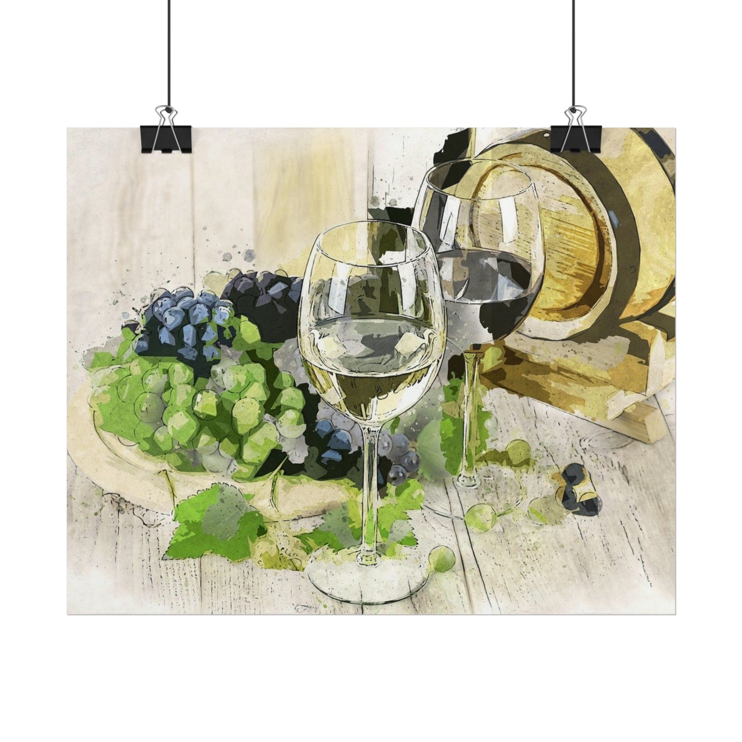 Wine Rolled Posters